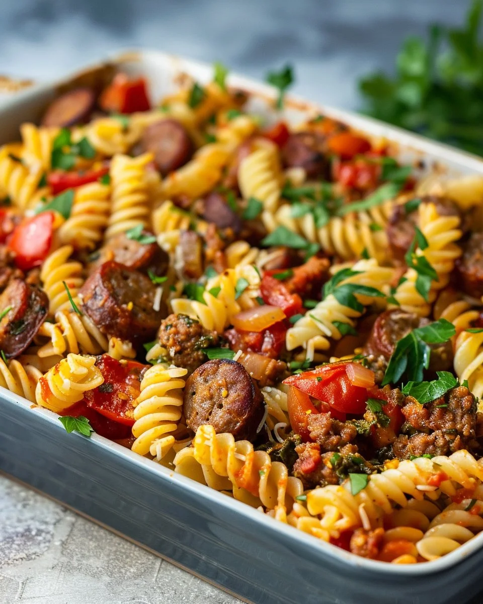 Cajun Sausage Pasta
