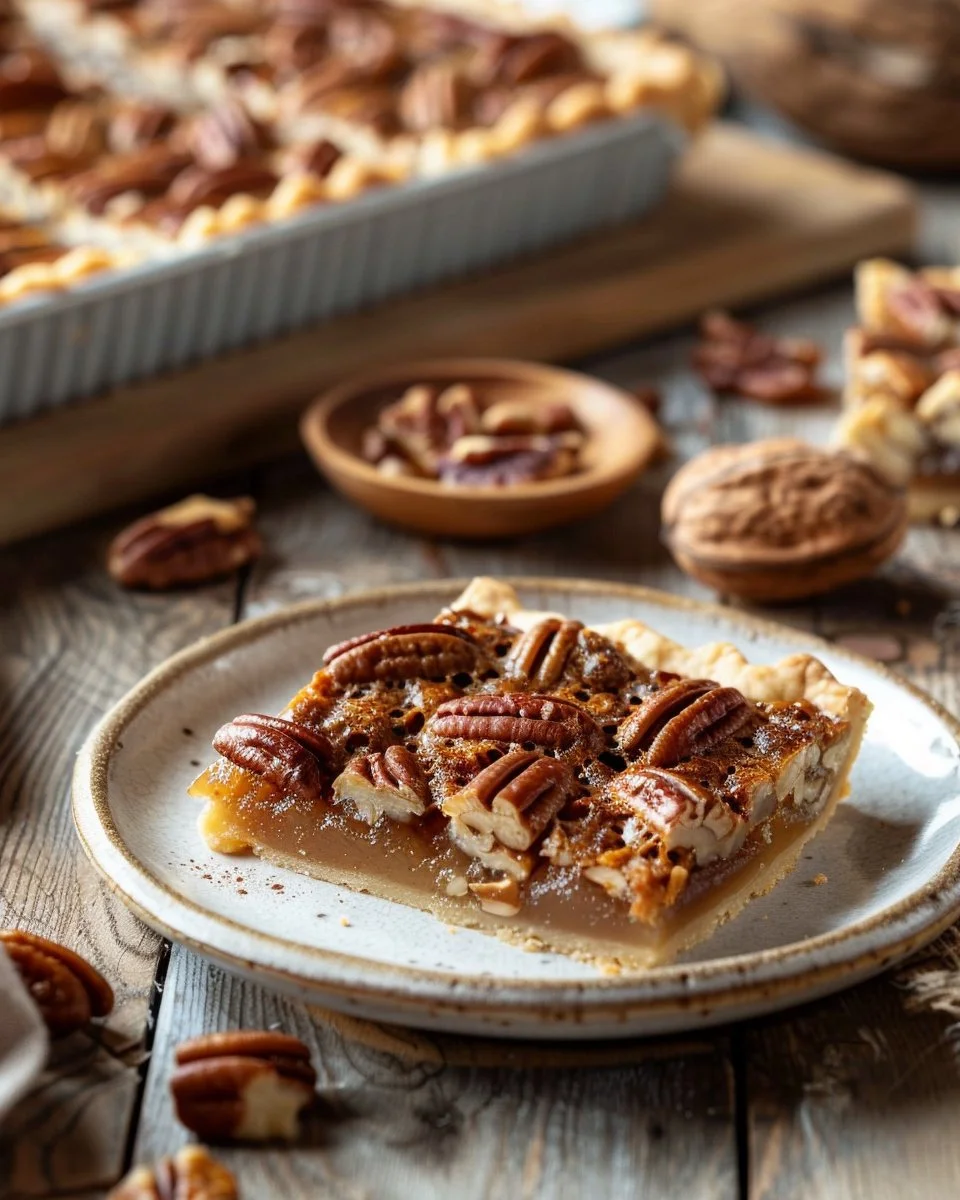 Easy Lazy Girl Pecan Pie Bars For The Perfect Dessert