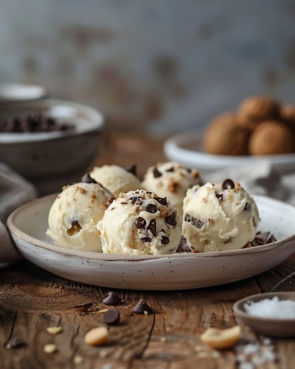 Frozen Greek Yogurt Peanut Butter Bites