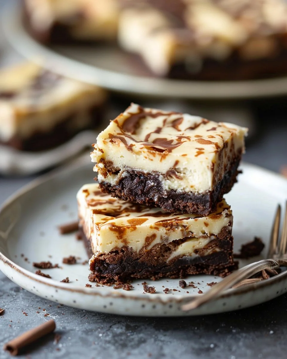 Indulgent Cheesecake Brownies