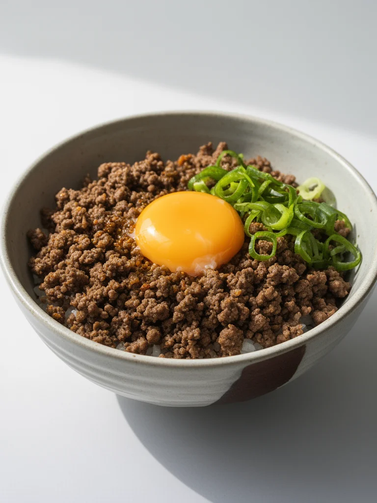 Korean Ground Beef Bowl