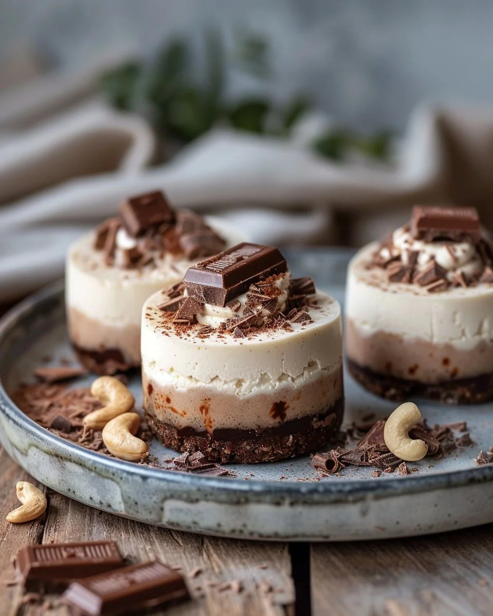Mini Vegan Cheesecakes