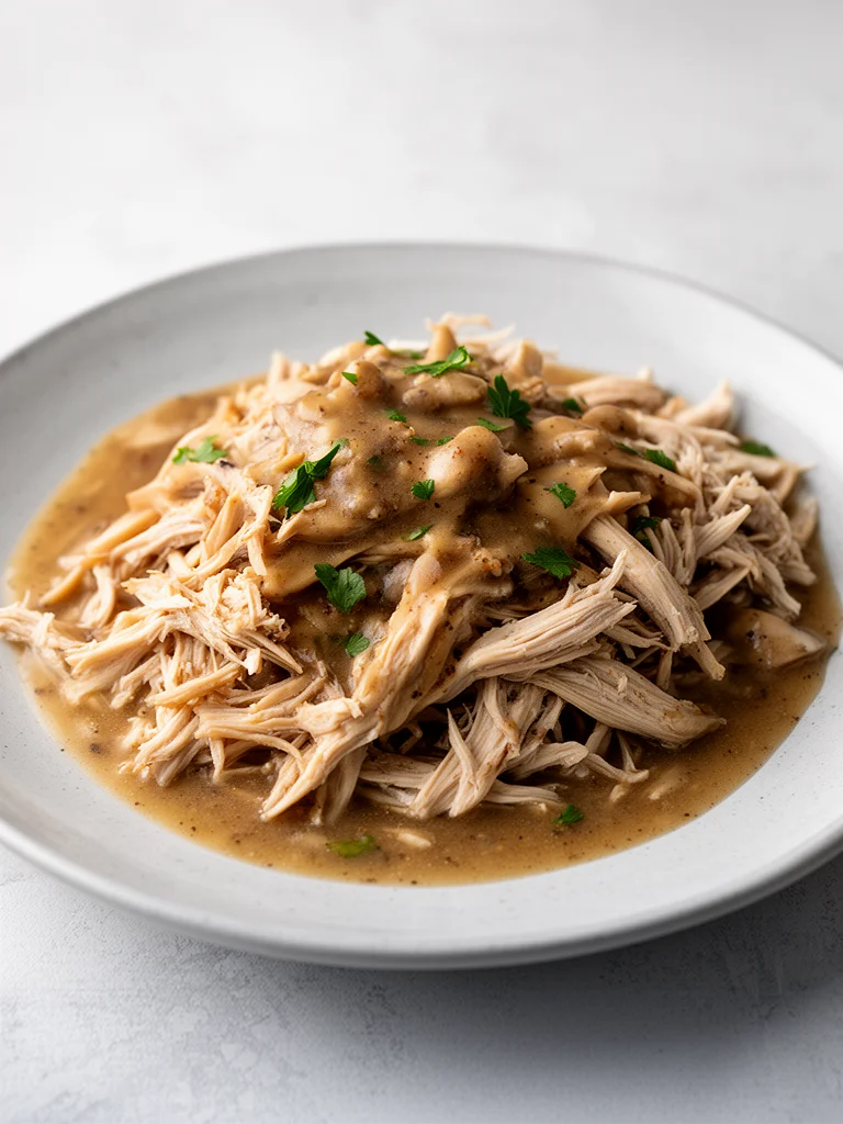 Slow Cooker Chicken and Gravy