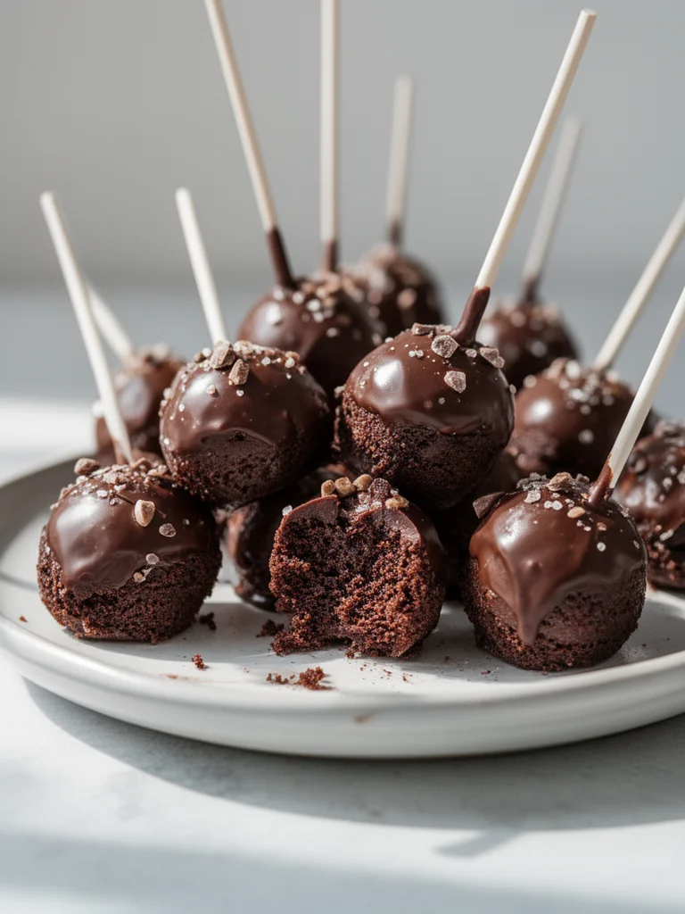 Starbucks Copycat Chocolate Cake Pops