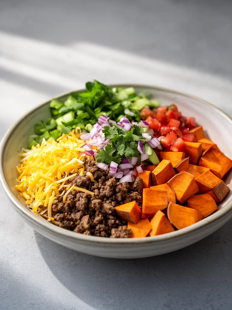 Sweet Potato Taco Bowl