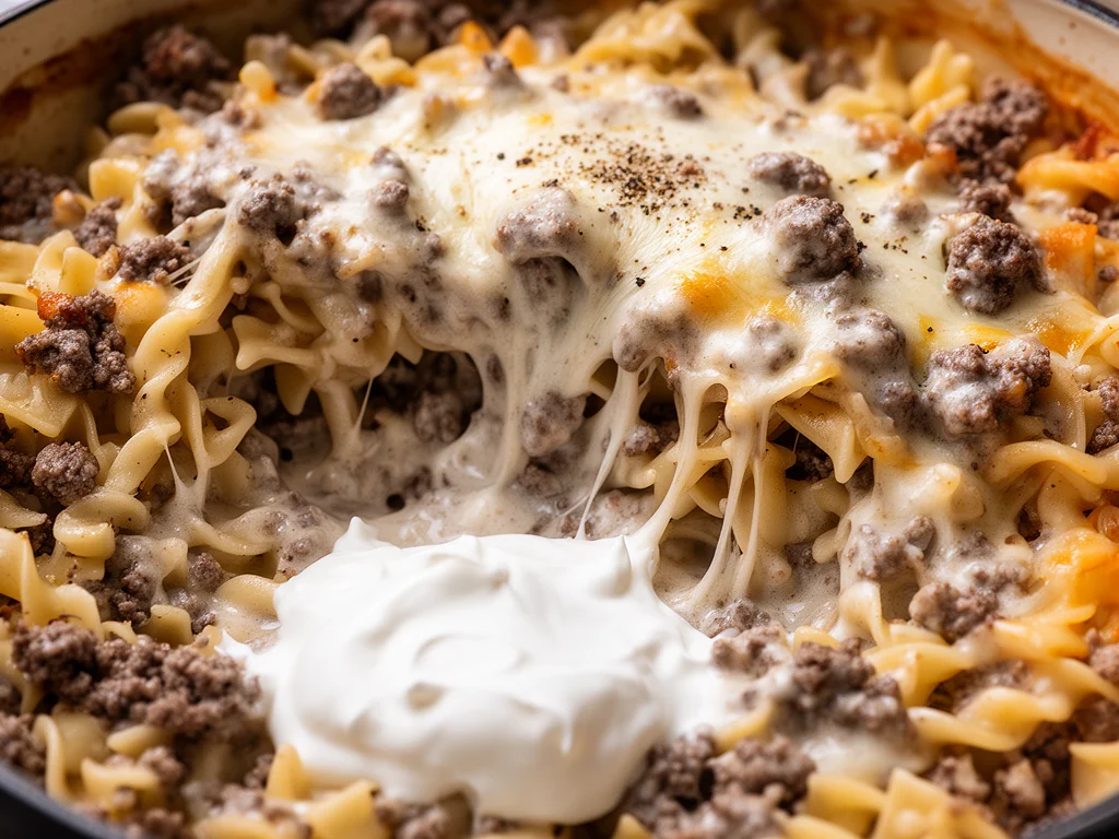 30-Minute Ground Beef Stroganoff