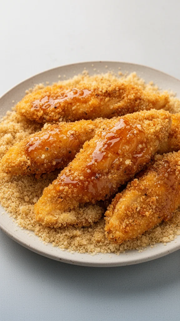 Air Fryer Honey Butter Garlic Chicken Tenders
