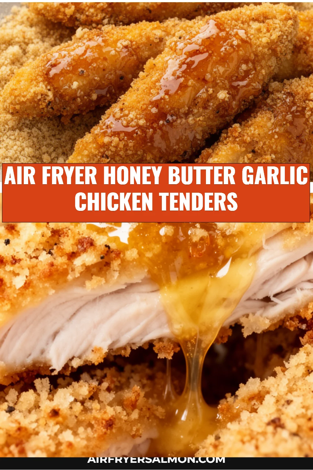 Air Fryer Honey Butter Garlic Chicken Tenders