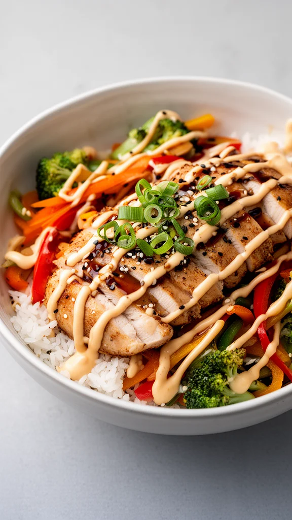 Bang Bang Chicken Bowl