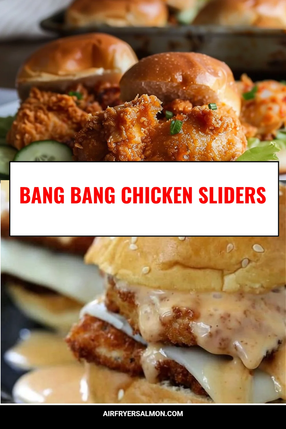 Bang Bang Chicken Sliders