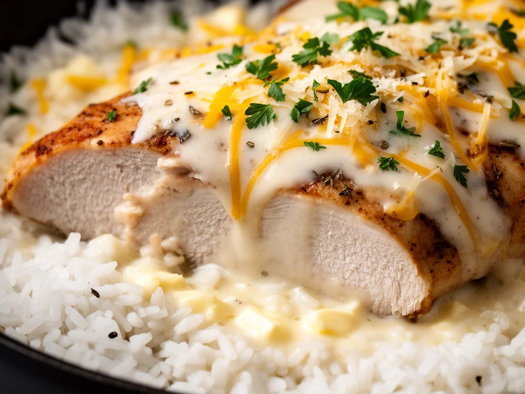 Best Smothered Chicken and Rice Recipe