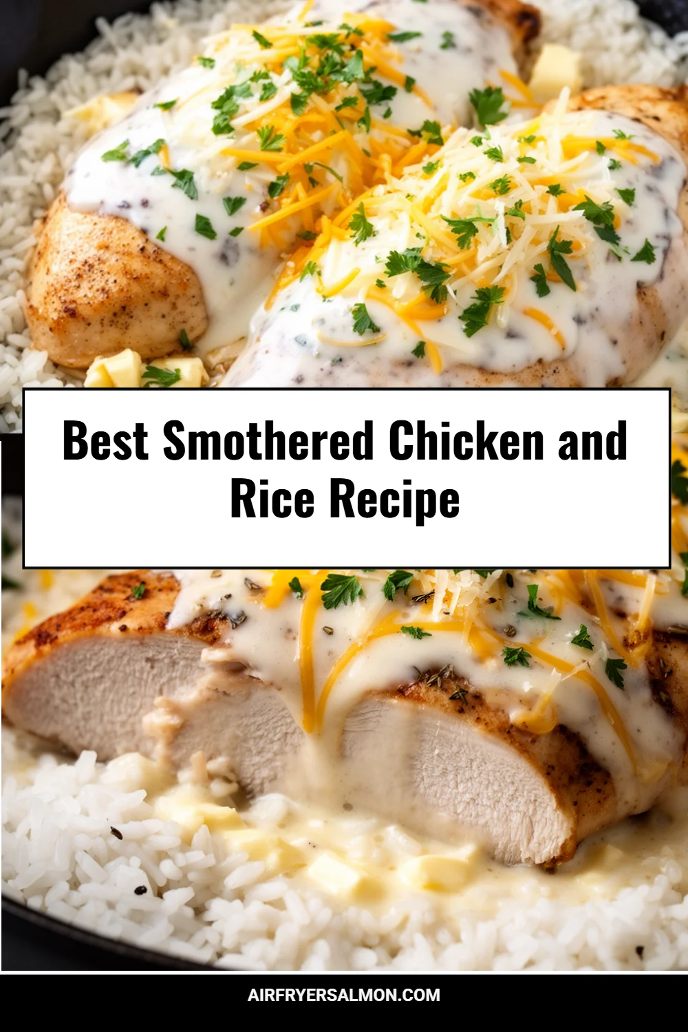 Best Smothered Chicken and Rice Recipe
