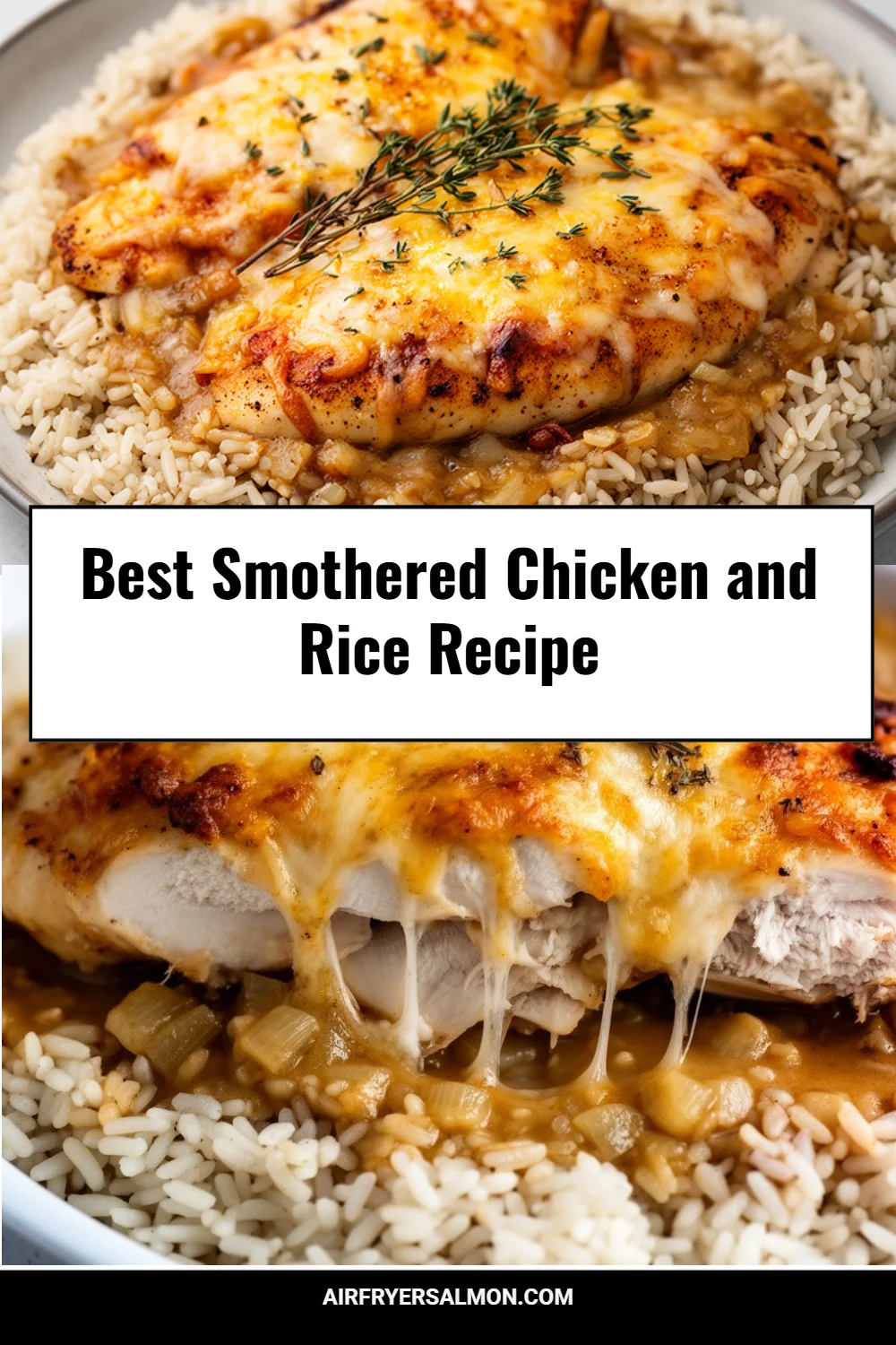 Best Smothered Chicken and Rice Recipe