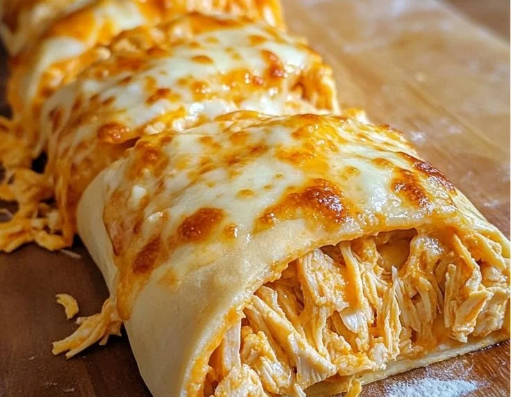 Buffalo Chicken Cheese Bake