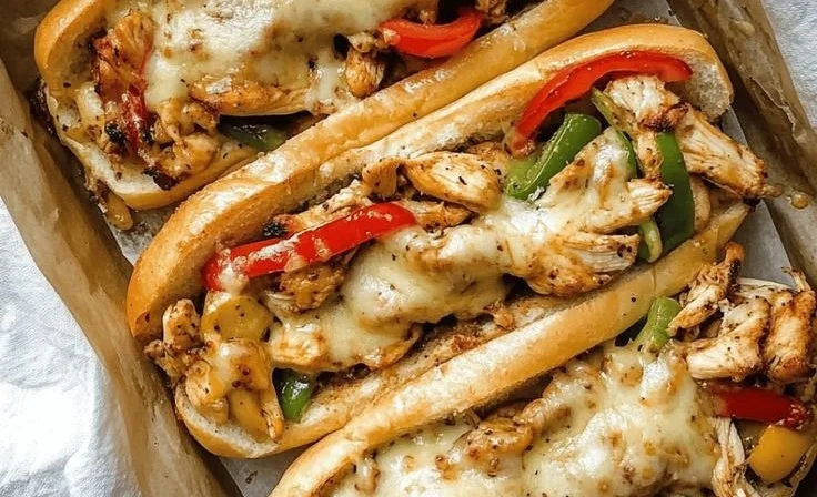 Chicken Philly Cheese Steaks