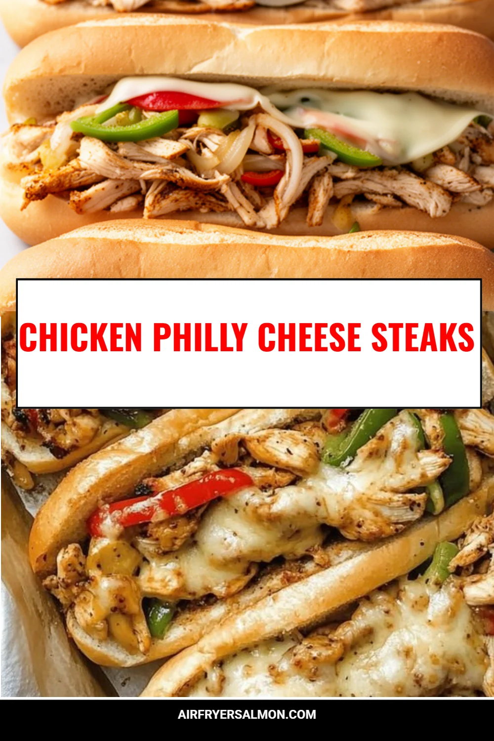 Chicken Philly Cheese Steaks