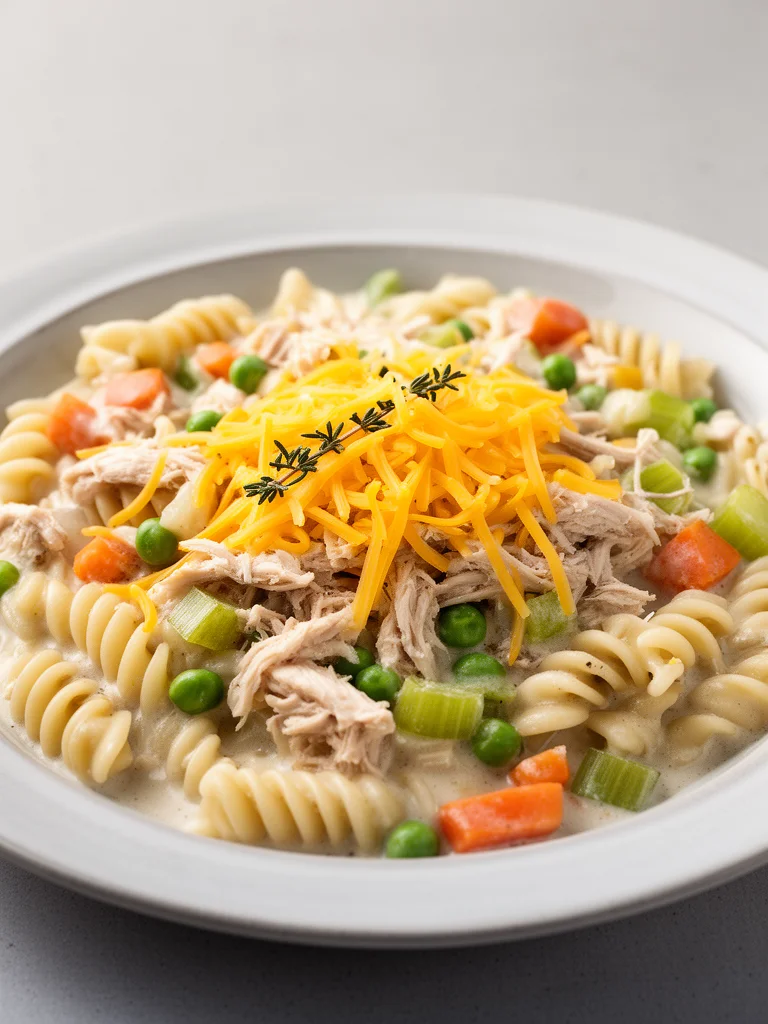 Classic Chicken Pot Pie Pasta