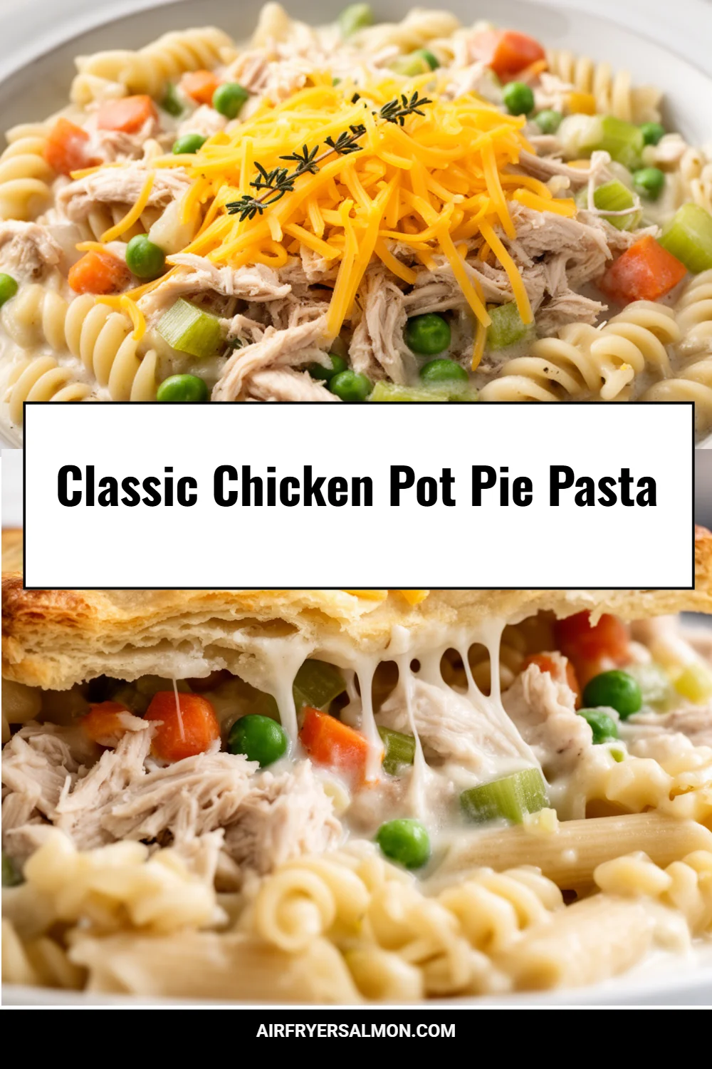 Classic Chicken Pot Pie Pasta