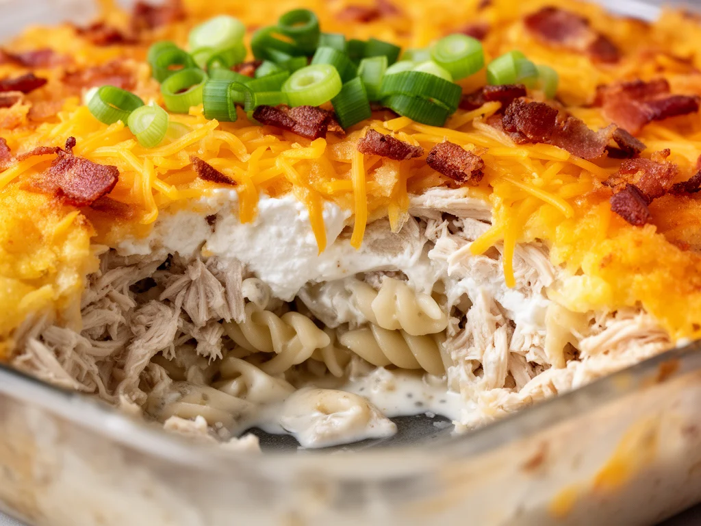 Crack Chicken Casserole