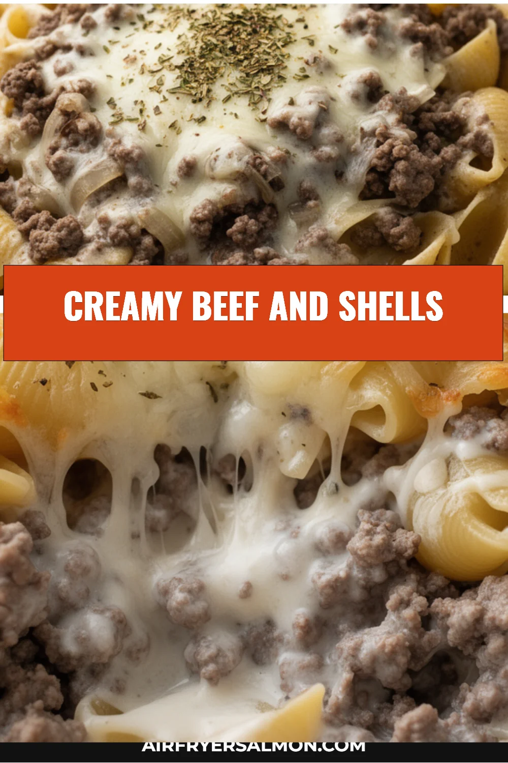 Creamy Beef and Shells