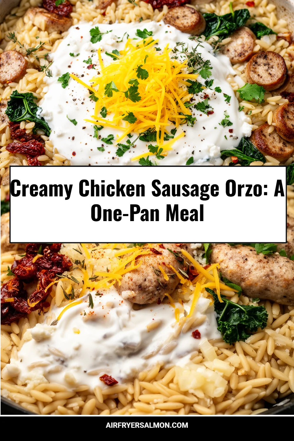 Creamy Chicken Sausage Orzo: A One-Pan Meal
