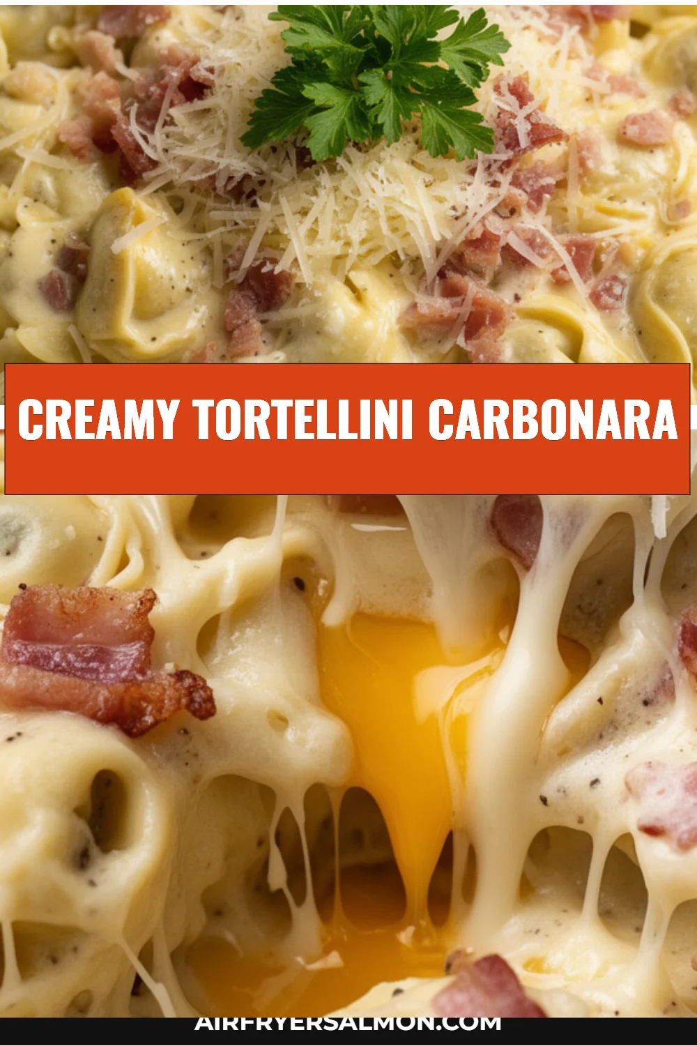 Creamy Tortellini Carbonara