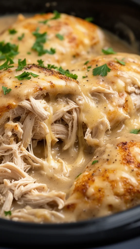 Crockpot Chicken and Gravy