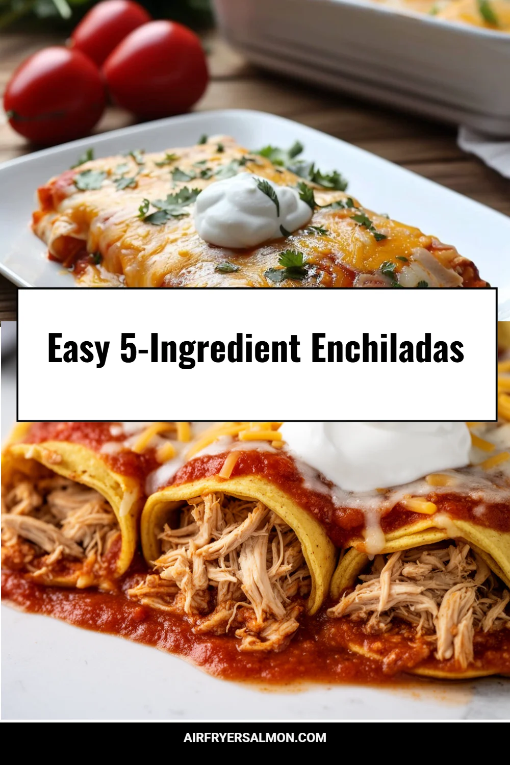 Easy 5-Ingredient Enchiladas