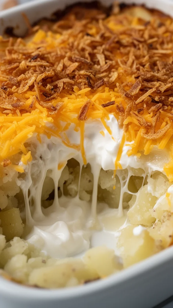 French Onion Funeral Potatoes