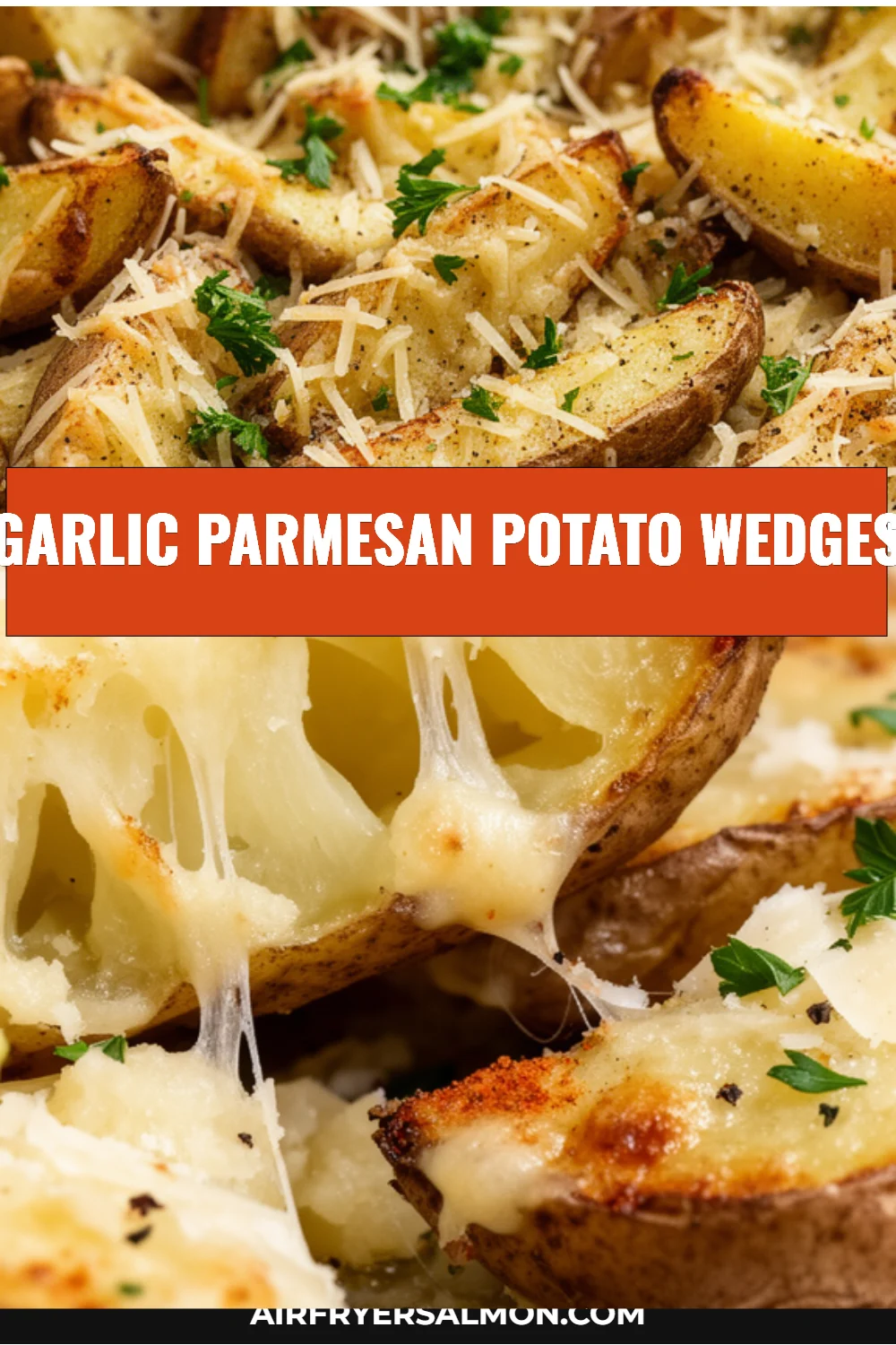 Garlic Parmesan Potato Wedges