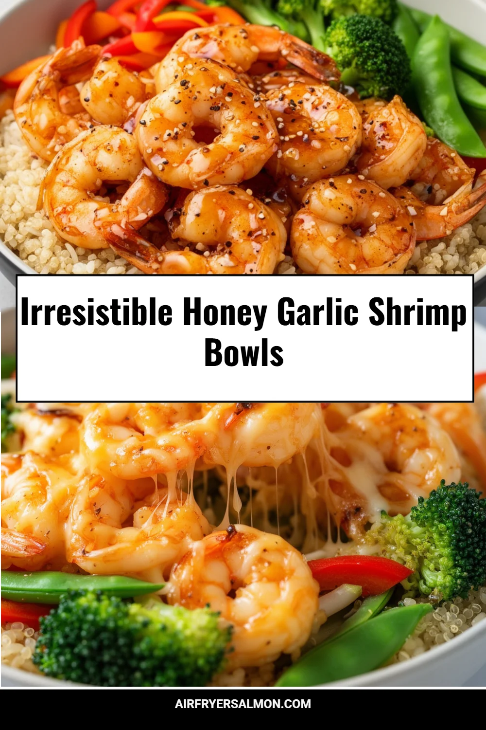 Irresistible Honey Garlic Shrimp Bowls