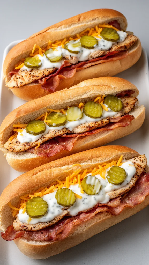 Delicious South Carolina Bird Dog Sandwiches with unique toppings and flavors