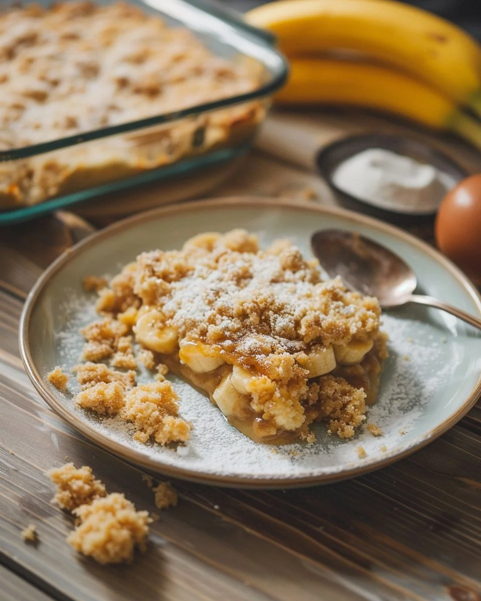 Southern Banana Cobbler