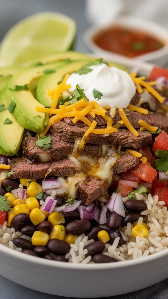Steak Burrito Bowl