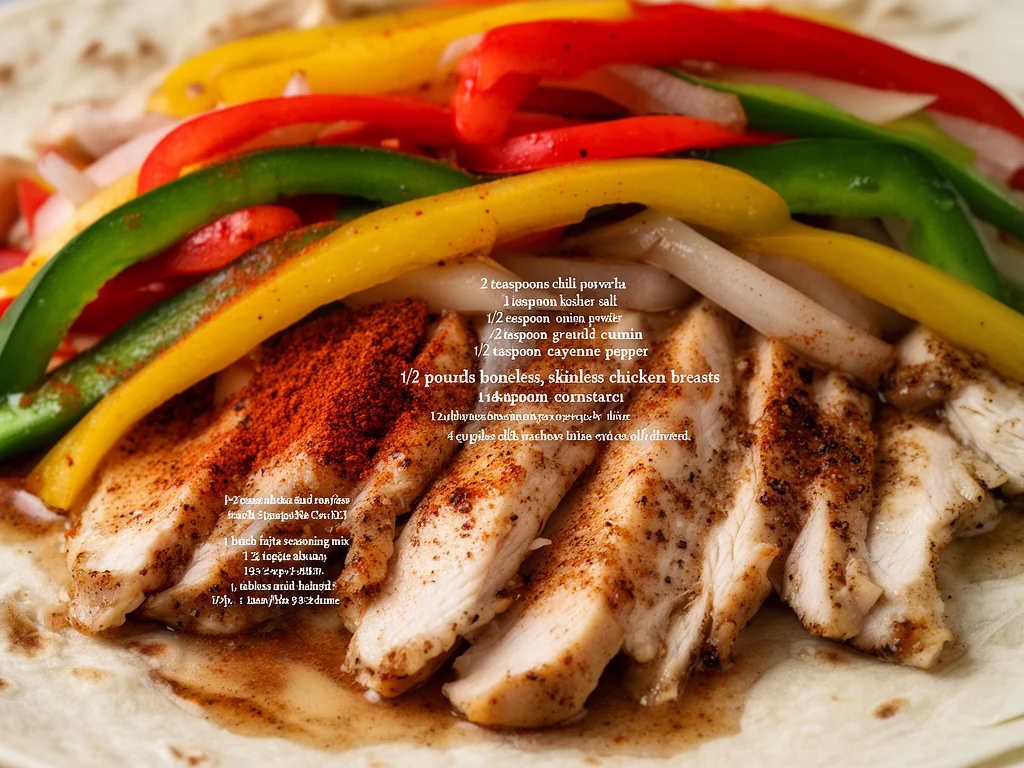 The BEST Easy Chicken Fajitas