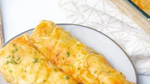White Chicken Enchiladas